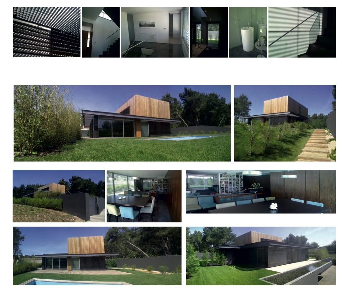 Moradia Birre 223, Cascais – Tipologia T4 e arranjos exteriores – 447 m2 de área bruta de construção em parcela de 964 m2.