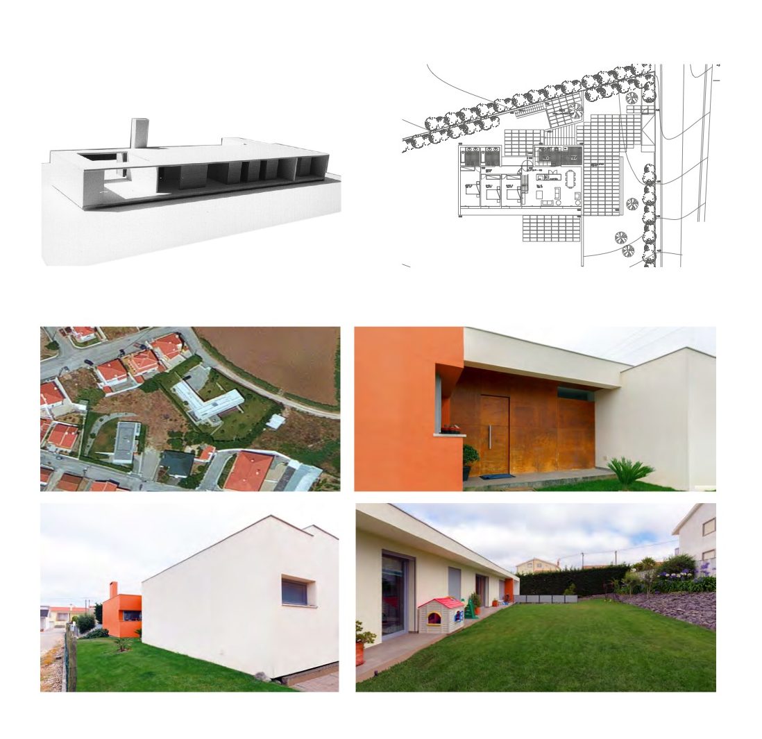 Marçal Garcia House, Seixal, Lourinhã – 3 bedroom house with basement for parking and landscaping works - 330 sq m of gross area of construction on a plot of 2800 sq m.