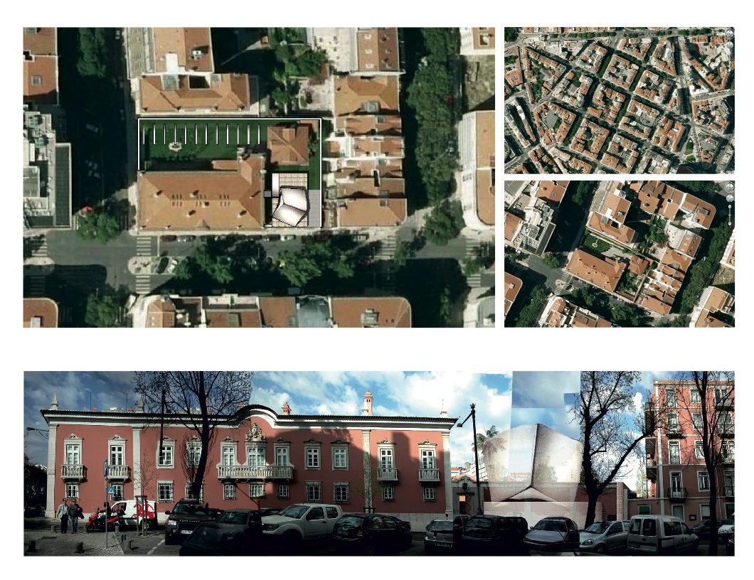 Remodelação e ampliação do Edifício da Representação Pontifícia em Portugal, Av. Luís Bívar, Lisboa – Nunciatura Apostólica – 1.629 m2 de área bruta de construção em parcela de 1.660 m2.