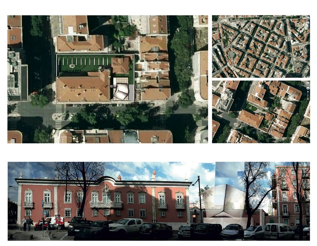 Remodelling and expansion of the “Edifício da Representação Pontíficia em Portugal”, Av. Luís Bívar, Lisboa – Nunciatura Apostólica – 1629 sq m of gross building area on a plot of 1660 sq m.